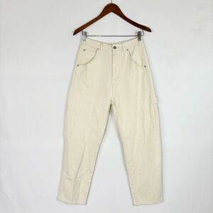 NEW NEED‎ Supply Cargo Jeans Bone Cream Size M Denim High Waist Taper
